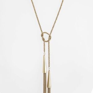 Kendra Scott Gold Lariat Necklace